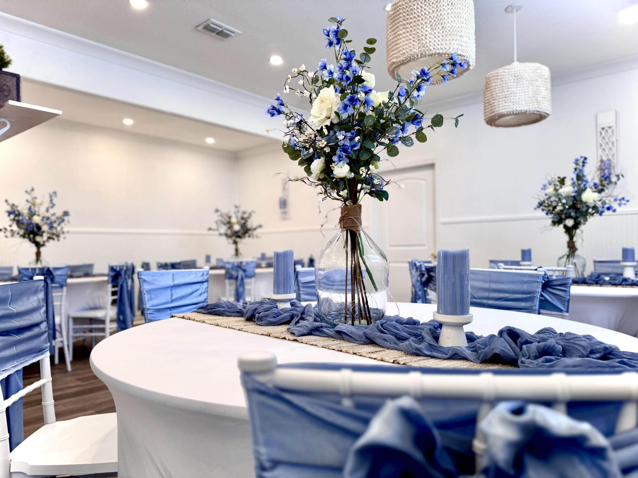 Seating at the Robstown, Texas venue, Sixth & Main Event Center